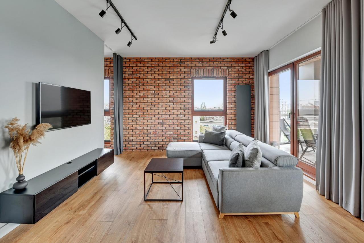 Downtown Apartments River View Gdańsk Eksteriør billede