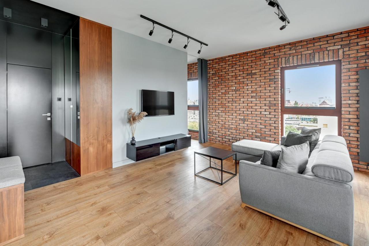 Downtown Apartments River View Gdańsk Eksteriør billede